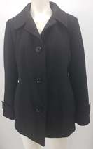 Womens London Fog Coat Medium/Black - £31.97 GBP