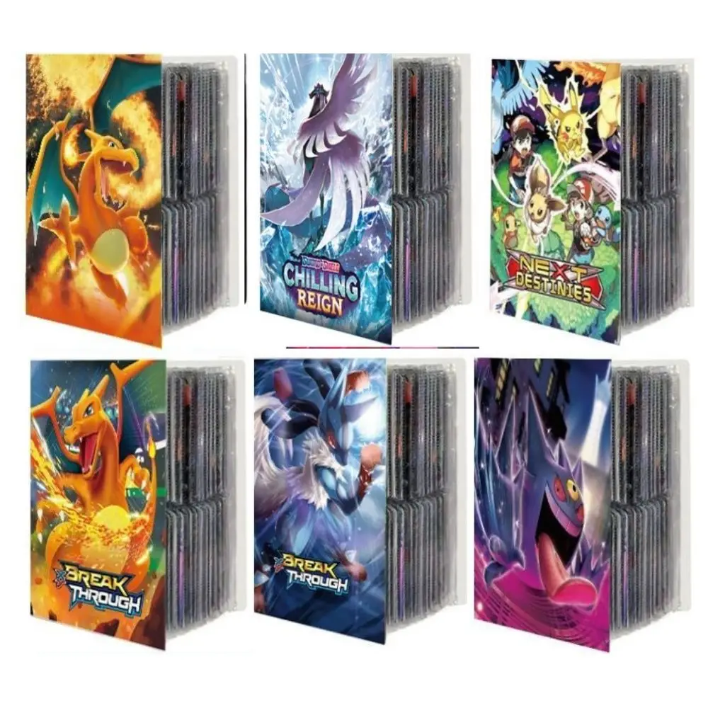 2023Album Pokemon Cards Album Book Cartoon Anime New 240PCS Game Card VMAX GX EX - £8.22 GBP+