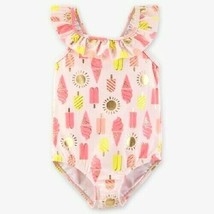 Just One You by Carter&#39;s Toddler Girls Popsicle One Piece Swimsuit Sz 4T... - £9.76 GBP