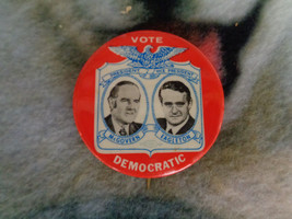 Vintage 1972 George McGovern Egleton Political Campaign Pin Button 1 5/8&quot; - £5.42 GBP