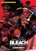 Bleach: Thousand-Year Blood War (Vol.1-13) Anime DVD [English Dub] [Free Gift] - £18.76 GBP
