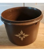 Vintage Tupperware Brown Starburst Canister #264-16 (No Lid/Seal) - $13.41 CAD