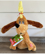 Gemmy How The Grinch Stole Christmas MAX Dog Animated Plush Moves Barks ... - £37.23 GBP