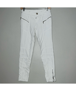 Bebe lightweight crop pant with zipper details - $9.40 CAD