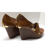 Michael Kors Women&#39;s Size 6M Wedge Strap with Zipper Shoes - $27.08 CAD