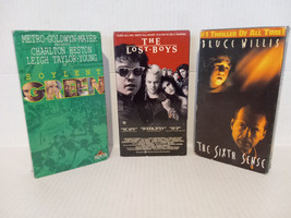 The Lost Boys + Soylent Green + 6th Sense - 3 Vhs Tapes - Free Shipping - £27.87 GBP