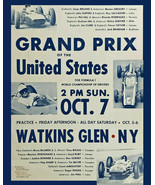 1962 WATKINS GLEN GRAND PRIX 8X10 PHOTO AUTO RACING PICTURE - $4.94