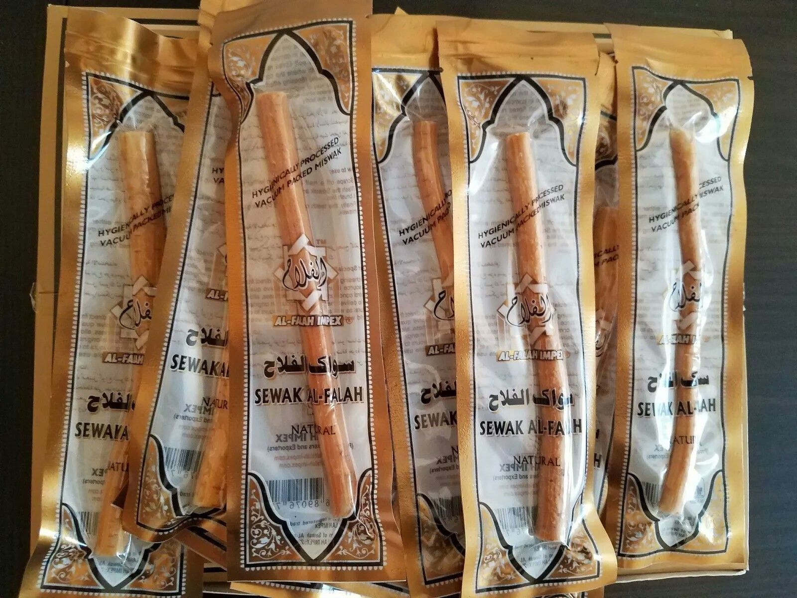 Sewak Al-Falah (Miswak) Natural Toothbrush Sticks Tooth Cleaning Sticks 5packs - $10.99