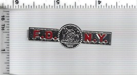 Fire Department Male Tie-Bar (silver) New York - $241.63 MXN