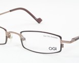 Ogi Mod. 2224 976 Marrón / Marrón Gafas De Metal Con Montura 45-20-135mm - $75.23
