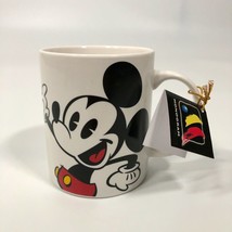 Disney Mickey Mouse Ceramic Coffee Mug 11 oz Capacity White NWT Cartoon ... - $14.98