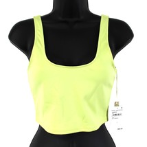 Good American Good Scuba Swim Tank Compression Key Lime Beachy Summer Bikini Top - £19.22 GBP