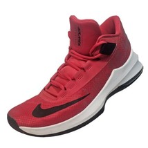 Nike Air Max Infuriate 2 Mid Basketball Shoes Mens 11.5 Red Black AA7066... - £25.73 GBP
