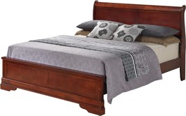 Glory Furniture Queen Bed, Cherry - £426.32 GBP