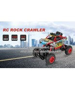 RC Car Rock Crawler Monster Truck  2.4Ghz 4WD Off Road Crawler Vehicle 1... - $29.88