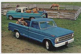 1968 Ford Pickups Work like Trucks Ride Like Cars Vintage Postcard (D9) - £3.88 GBP