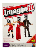 Mattel Imaginiff Board Game 2010 Sealed T8132 Age 14+ 3-8 Players 30 Minute Play - $22.77
