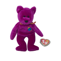 VTG 1999 Millenium Edition Ty Beanie Millennium Baby Bear January 1st 1999 - £31.25 GBP