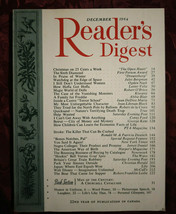 Rare CANADA Readers Digest December 1964 Jules Bergman Ogden Nash - £9.75 GBP