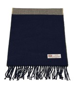 Fast 100%CASHMERE SCARF Color Navy /green/Brown/beige Made in England So... - £13.22 GBP