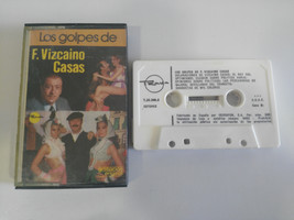 F. VIZCAINO CASAS I COLPI DI - CINTA TAPE CASSETTE 1981 TRAMA - $14.89