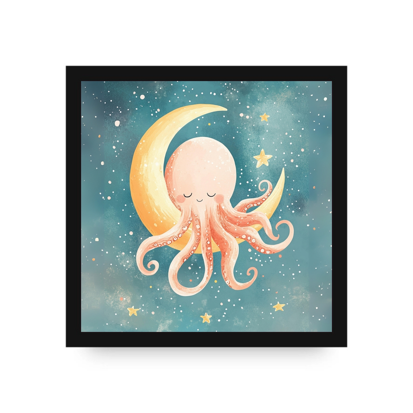 Ophelia the Octopus Canvas by Dancing Littles Jungle - $35.99+