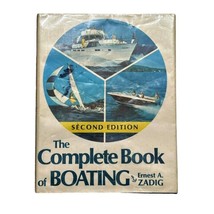 The Complete Book of Boating Second Edition 1976 Ernest A Zadig Ex Libris - £3.03 GBP