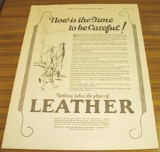 1925 AD~AMERICAN SOLE &amp; BELTING LEATHER TANNERS~NY - £6.73 GBP