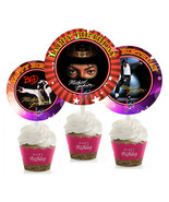 12 Michael Jackson Inspired Party Picks, Cupcake Picks, Cupcake Toppers ... - $13.99