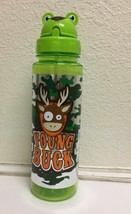 BRAND NEW &quot;YOUNG BUCK&quot; PRINTED PLASTIC WATER BOTTLE, FREE SHIPPING - £10.34 GBP