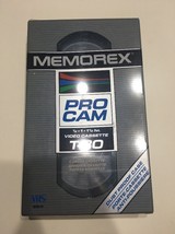 BRAND NEW Memorex Pro Cam T-30 Blank Video Cassette NEVER OPENED - £18.39 GBP