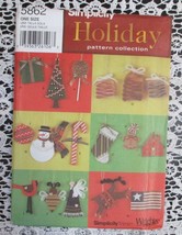 Simplicity Holiday 5862 Christmas Ornaments Sewing Pattern NEW - £6.61 GBP