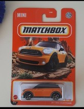 2011 Mini Countryman Orange Matchbox 2021 MBX Off-Road Collection - $6.99
