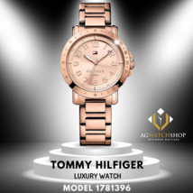 Tommy Hilfilger Rose Dial Rose Gold-plated Stainless Steel Ladies Watch 1781396 - £96.01 GBP