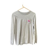 Vineyard Vines Girls Size 16 XL Gray Long Sleeve Tee Tshirt T Shirt Pink... - £18.13 GBP
