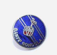 Banff Gondola Alberta AB Canada Collectible Pin Button Travel Souvenir V... - $13.01
