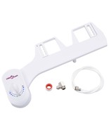 vidaXL White Bidet Toilet Seat Attachment Single Nozzle Universal Fit Easy - $101.49
