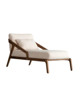 WabiSabi ChaiseLounge Sofa Chair Minimalist NordicDanish Boucle JapandIn... - $2,609.71 CAD