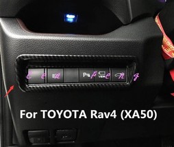 For  Rav4 2019 2020   Style Head Light Switch Button Control Panel Cover Trim Be - £77.02 GBP