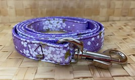 Maihime Series - Traditional Japanese Pattern Dog Leash / Color: Purple  - £14.21 GBP