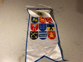 Lions Club International Suomi Finland Banner Flag 10 x 5 inches - £19.66 GBP