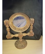 Vintage Wooden Shaving Vanity Swivel Mirror  - $137.22 CAD