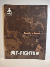 Pit Fighter Video Arcade Game Service Repair Manual With Schematics 1990 - £25.04 GBP