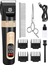 Dog Clippers for Grooming Kit, 4-Speed and LCD, Low Noise or - $30.71