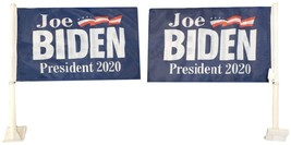 Joe Biden President 2020 Blue 2-Sided 12&quot;x18&quot; Rough Tex 100D Knit Car Flag - £12.58 GBP