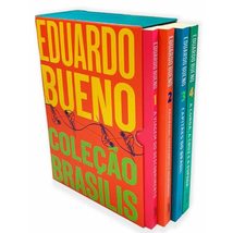 Box Colecao Brasilis 4 Livros  A Viagem Do Descobrimento - Naufragos Tr... - £105.33 GBP