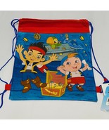 Disney Junior Jake Sling Tote Drawstring Backpack Sports Treat Bag Girls... - £6.32 GBP