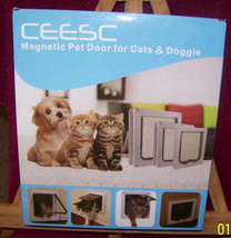 magnetic pet door/ for dogs &amp; cats {by. ceesc} - £11.84 GBP