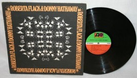 Roberta Flack &amp; Donny Hathaway 1972 Gatefold Lp Atlantic Sd 7216 Ex Soul - £19.77 GBP