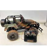 New Bright RC  Jeep Wrangler Mud Slinger Hog ~1:15 Off-Road Vehicle w/Re... - $19.75